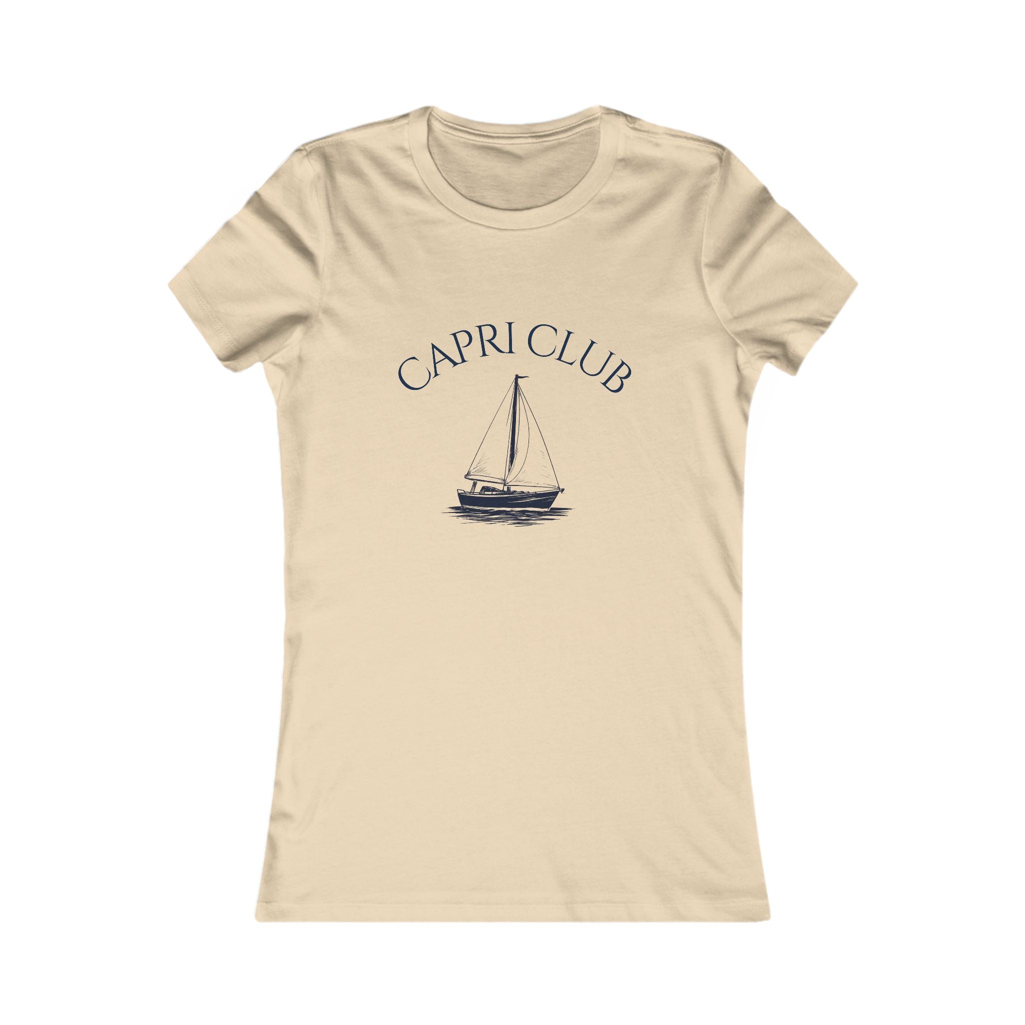 Capri Club Sailboat Travel Shirt